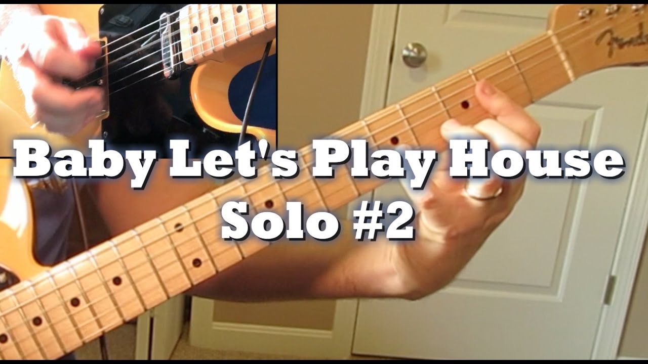 Rockabilly Guitar lesson: Baby Let’s Play House [slow tempo]