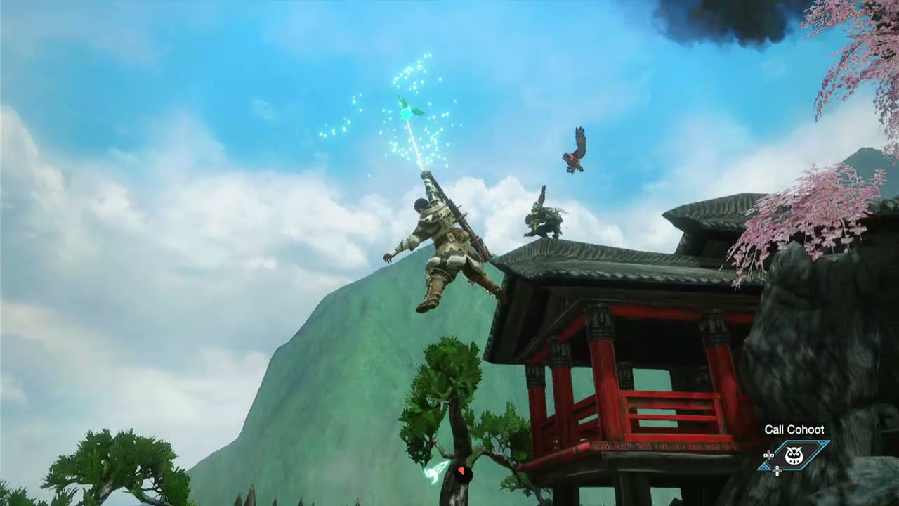 [MHRise] Master Utsushi Got Attacked by Cohoot