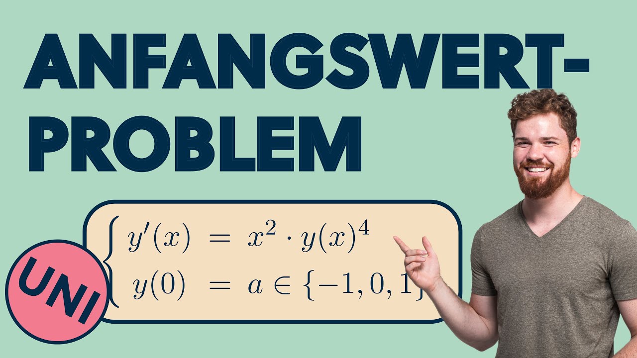 UNI PRÜFUNG Anfangswertproblem & maximales Definitionsintervall, Nicht-Lineare DGL