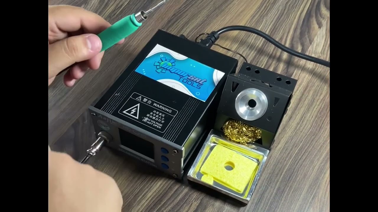 Cautin C210 Aijow unboxing y uso