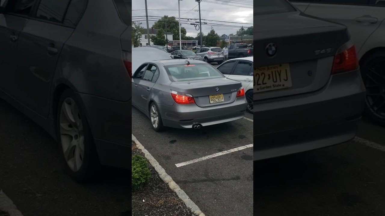 2004 BMW 545i | N62 N62b44 4.4L V8 | e60 550i 5 series | True Dual Straight Pipe | Exhaust Sound Rev