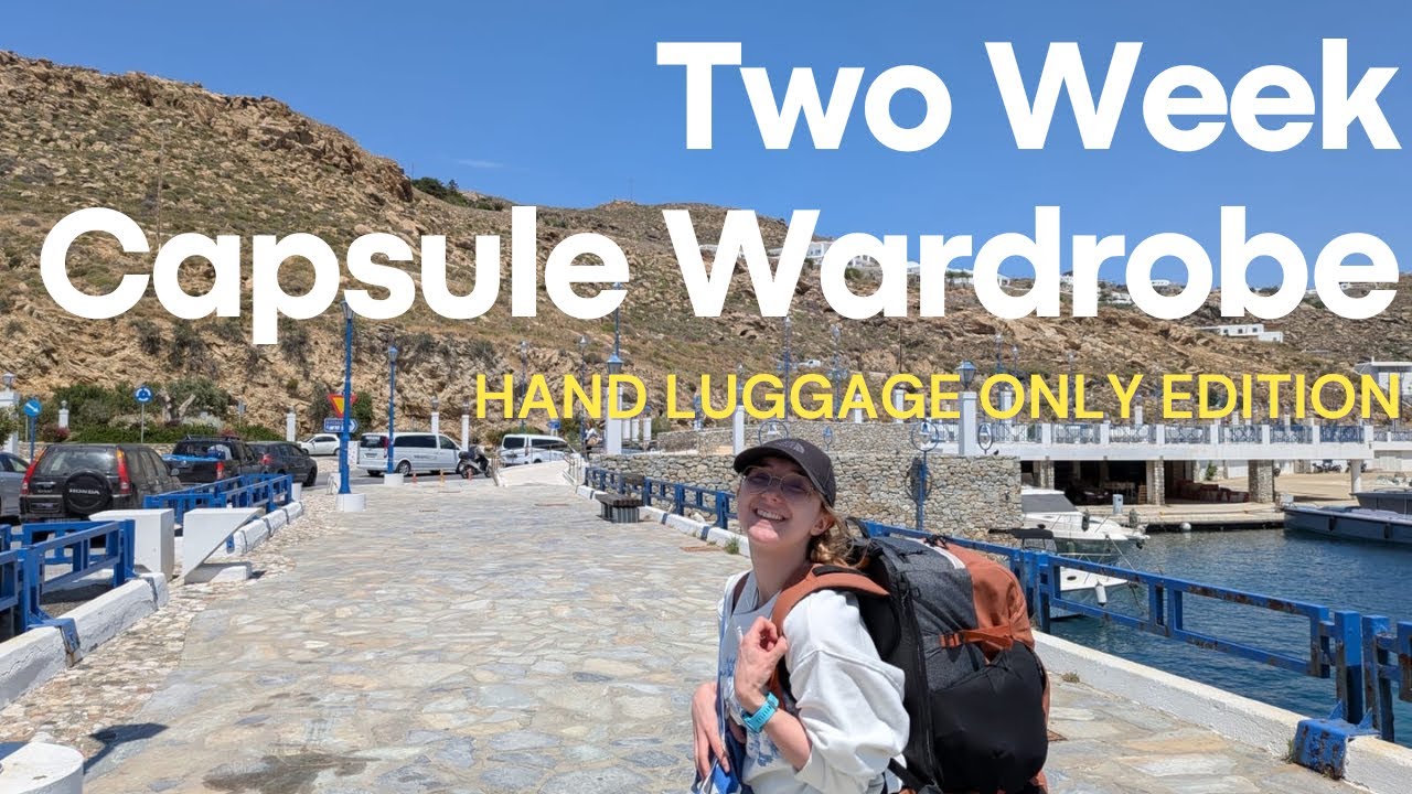 What To Pack For A Greek Island? My Me Made Capsule Wardrobe