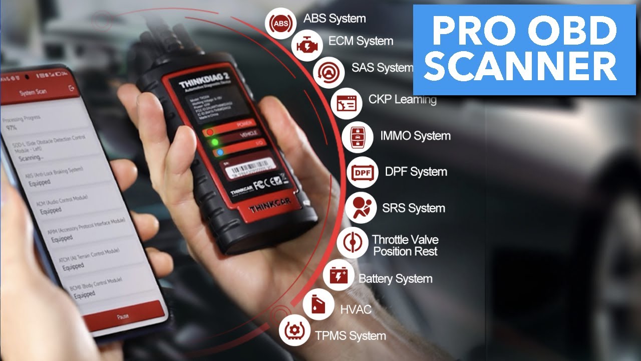 Thinkdiag 2 escáner OBD profesional