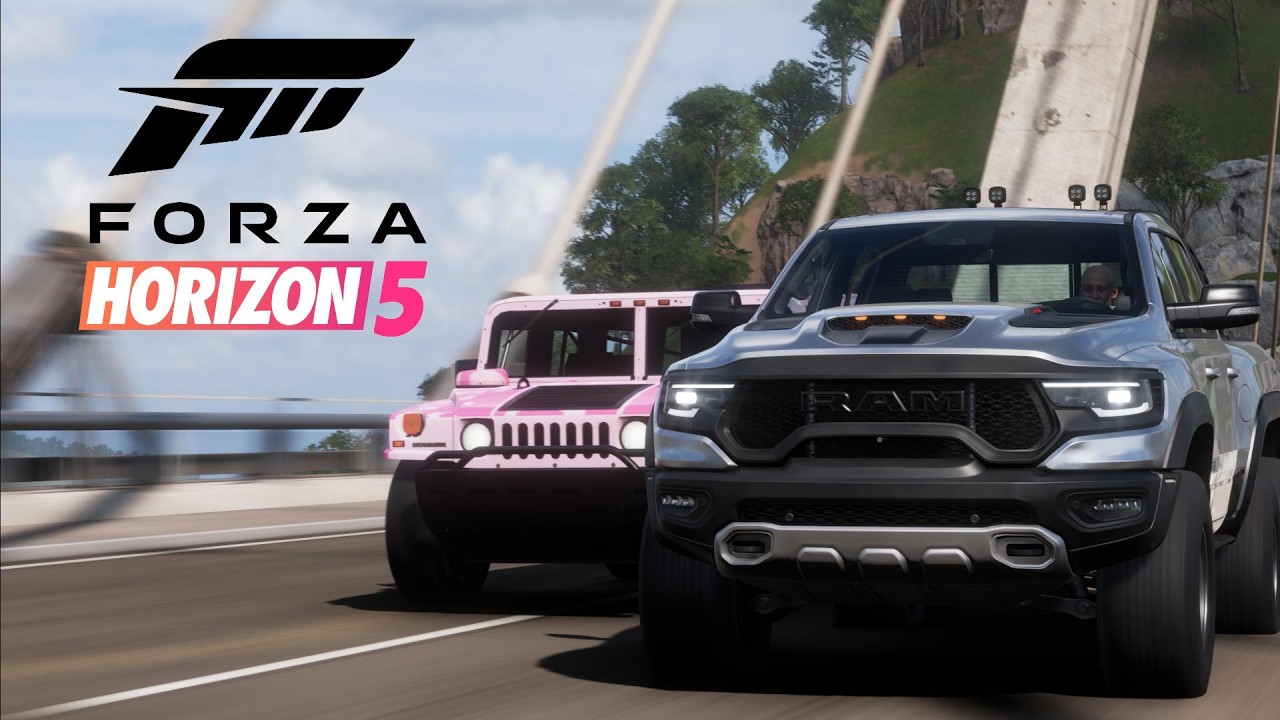 Unas TROCAS en UNA CARRERA CALLEJERA *sale mal* - Forza Horizon 5