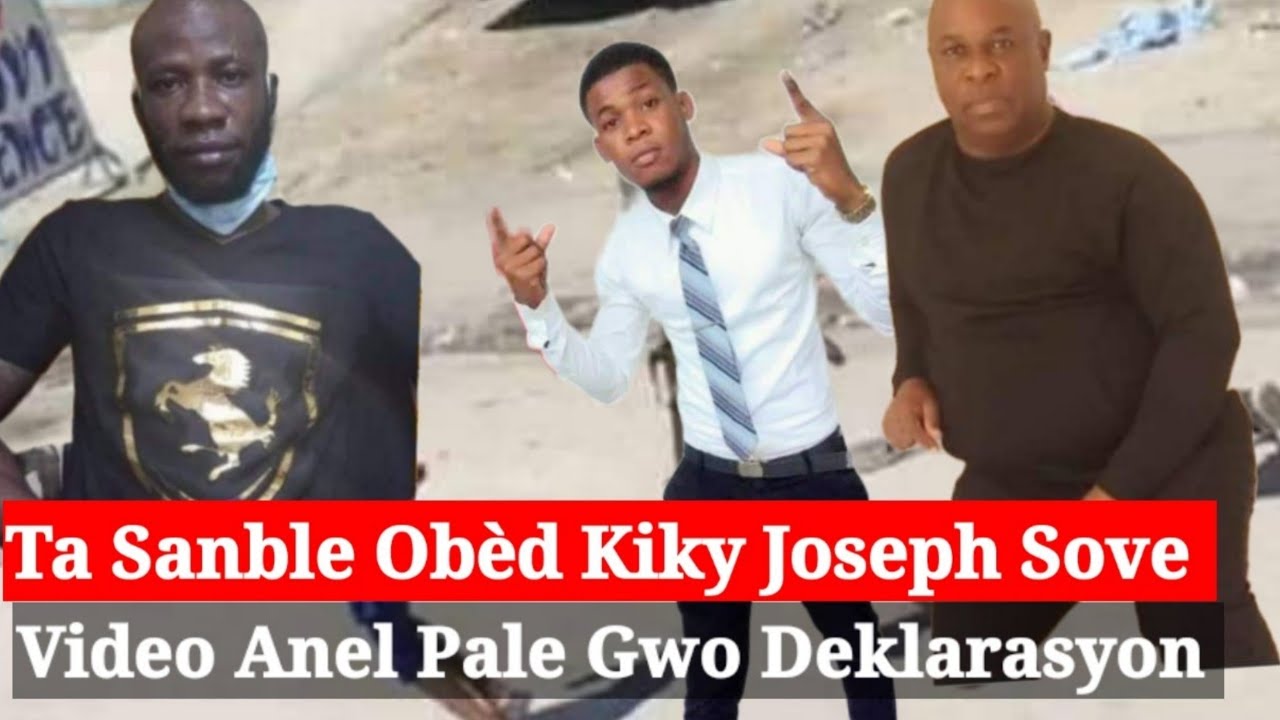 Video Anel Joseph Te F&egrave; Avan Te  Kite Prizon Ta Sanble Ob&egrave;d Kiky Joseph Sove Nan Prizon