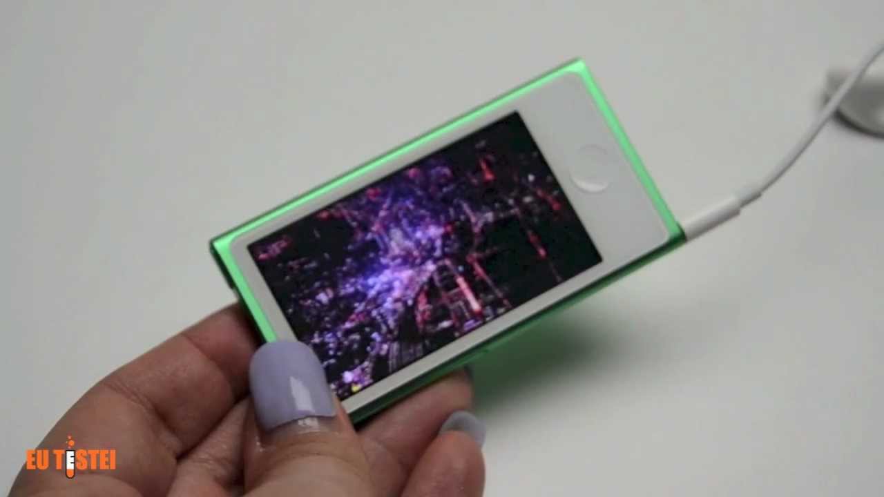 Обзор MP3-плеера Apple iPod nano 7G (Бразилия)