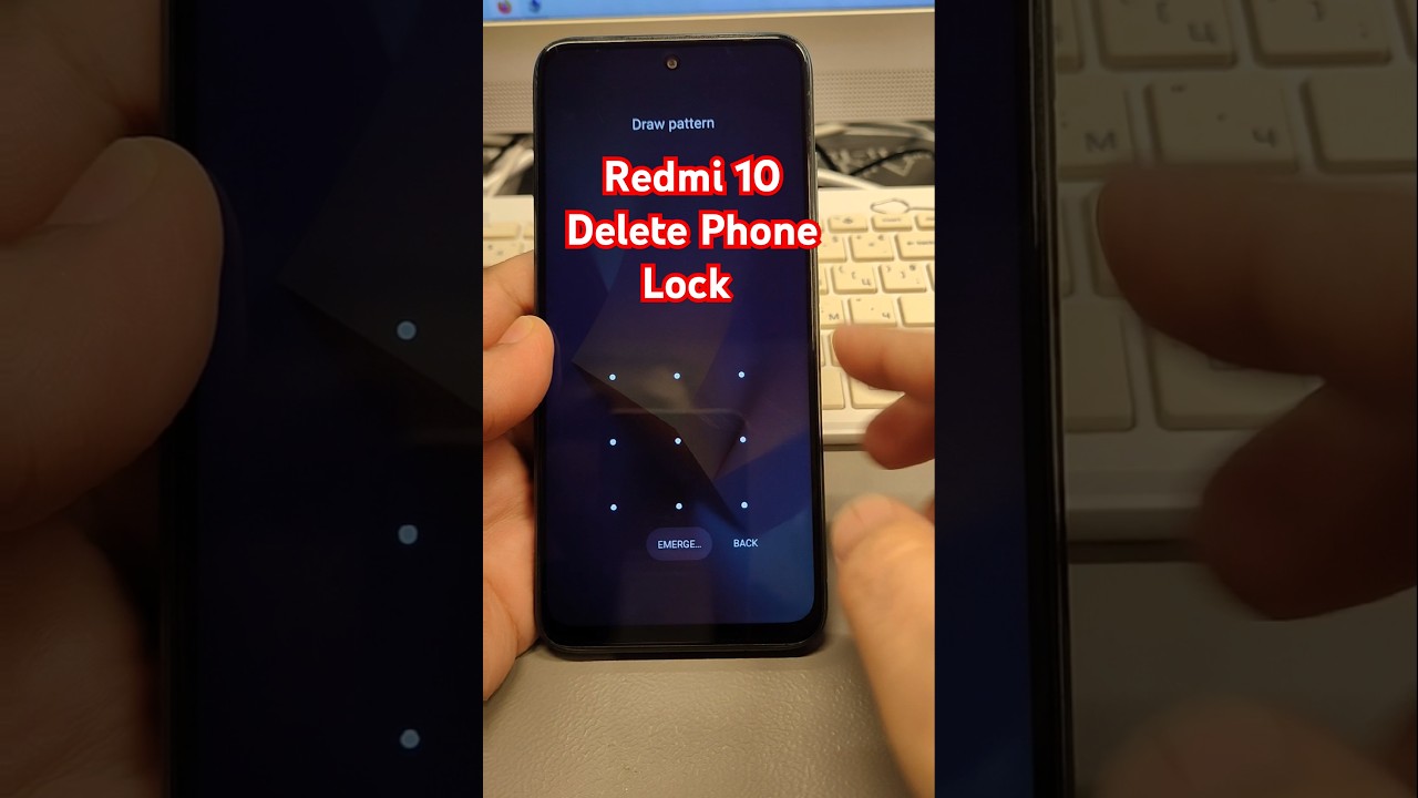 Xiaomi Redmi 10A Delete Pin, Pattern, Password Lock.