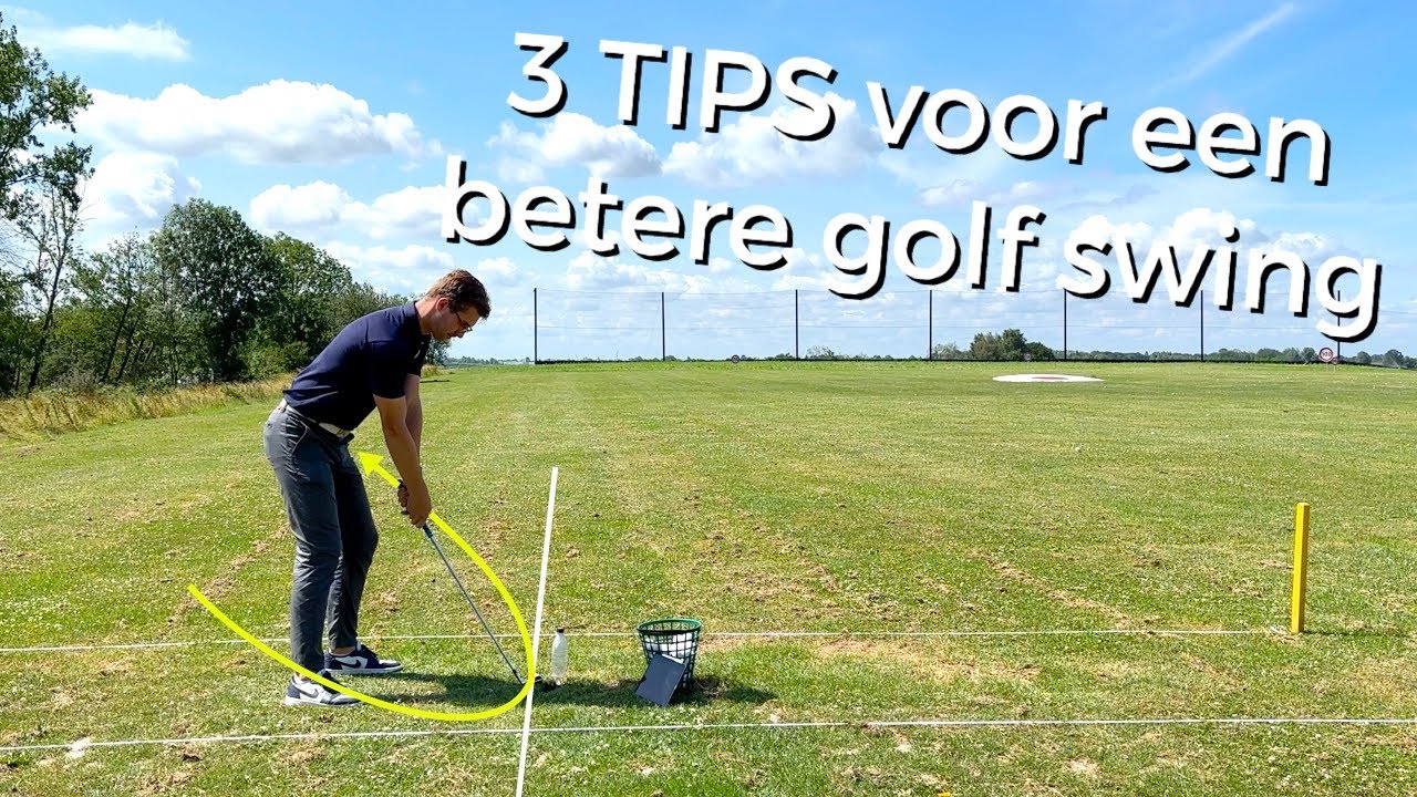 3 TIPS voor een betere swing #tip