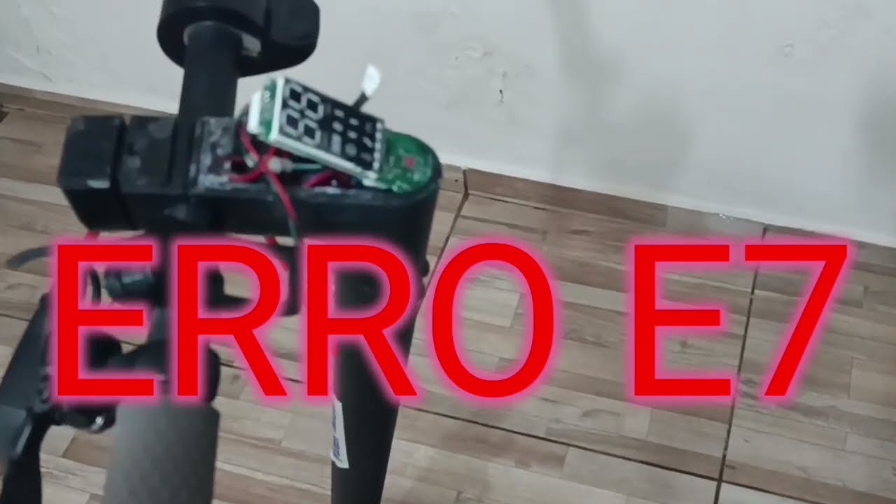 ERRO E7  PATINETE