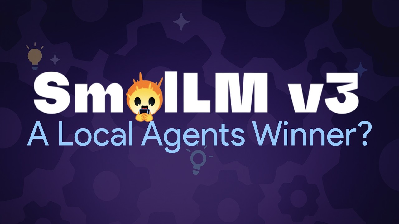 SmolLMv3 - A Small Reasoner with Tool Use.