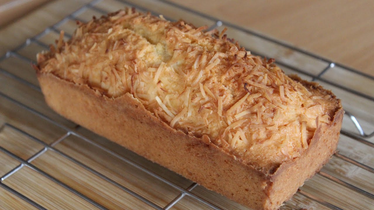ココナッツバターケーキ/パウンドケーキの作り方