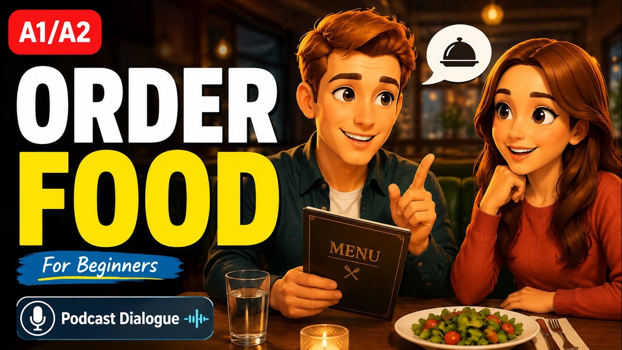 At the Restaurant Ordering Food at a Restaurant