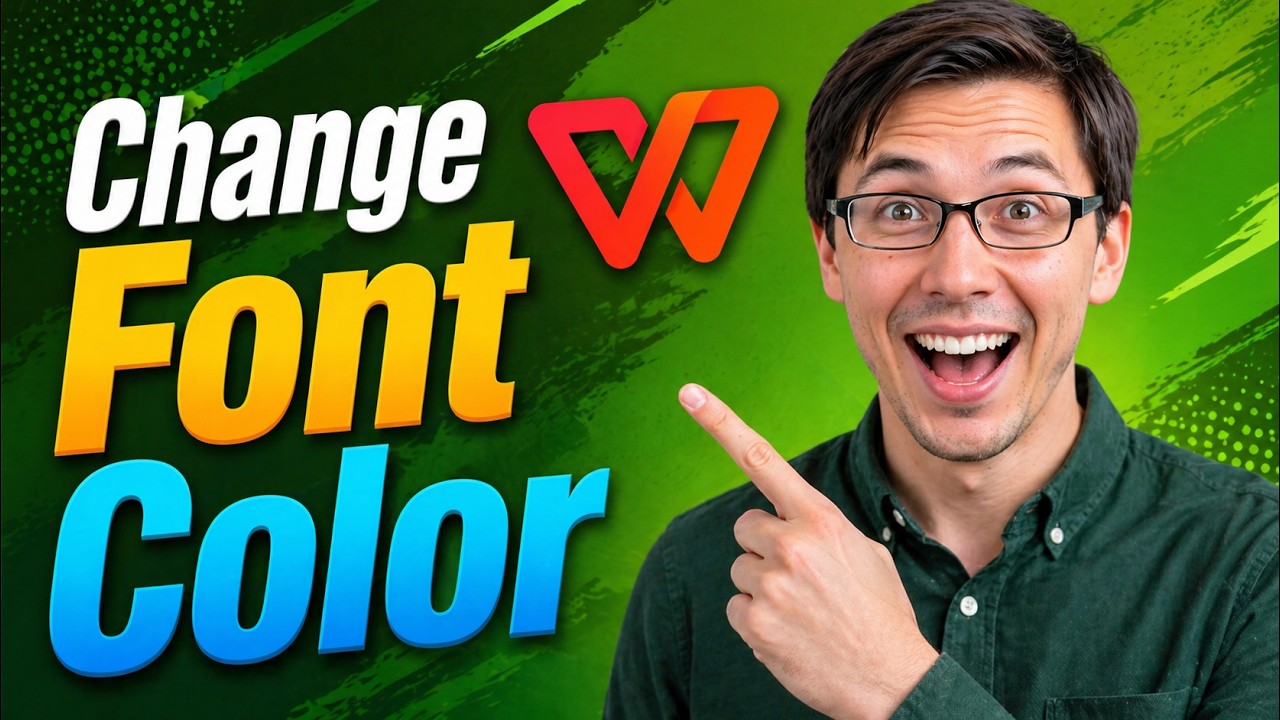 How To Change Font (Text Color) In WPS Office [2026 Guide]