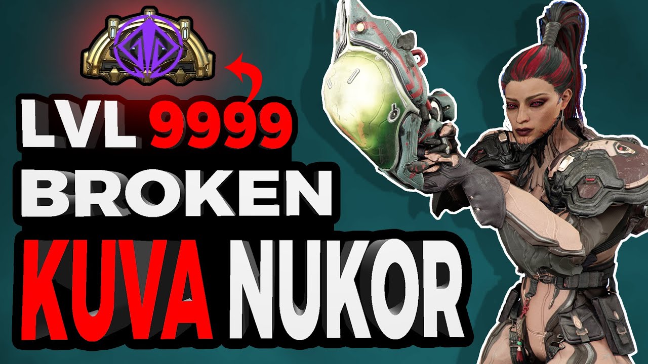 Сломанный билд Кува Нукор Энервейт для уровня 9999 Стальной Путь [Warframe]