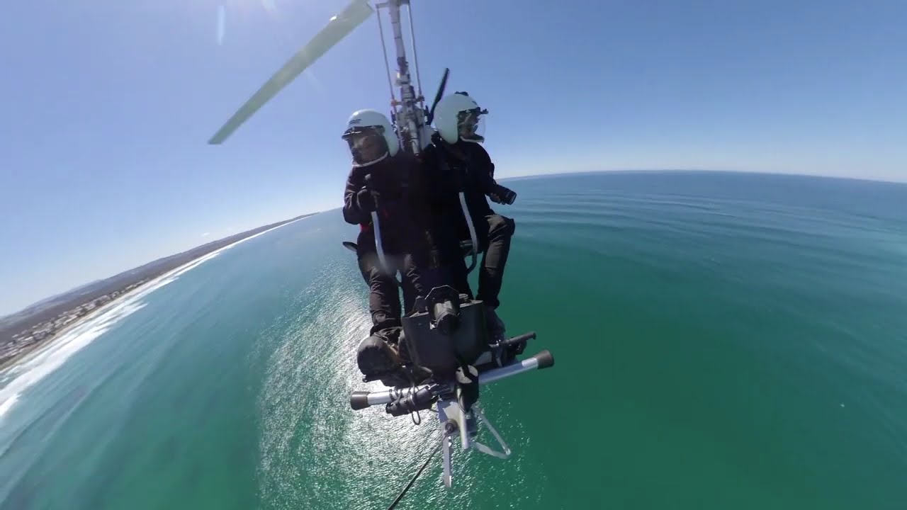'Blackbird' Gyrocopter Bali flies