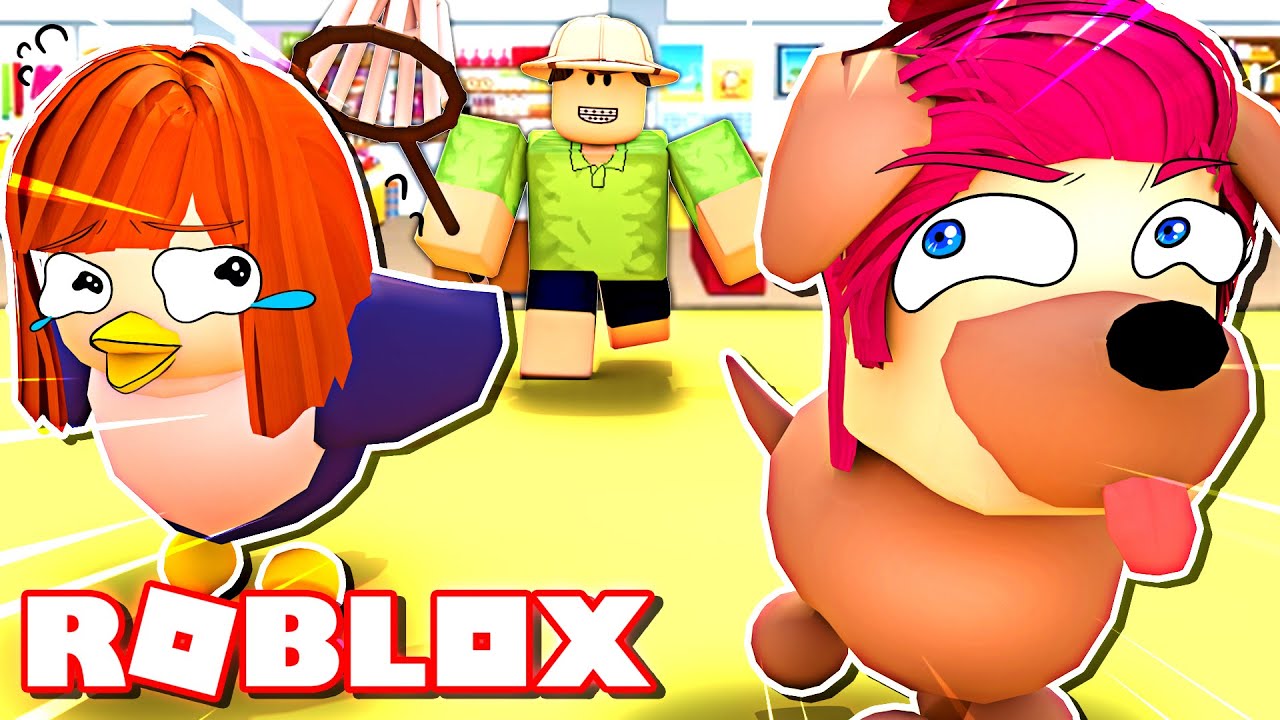 We Are Pets and MUST ESCAPE THIS PET STORE!!! (Roblox)
