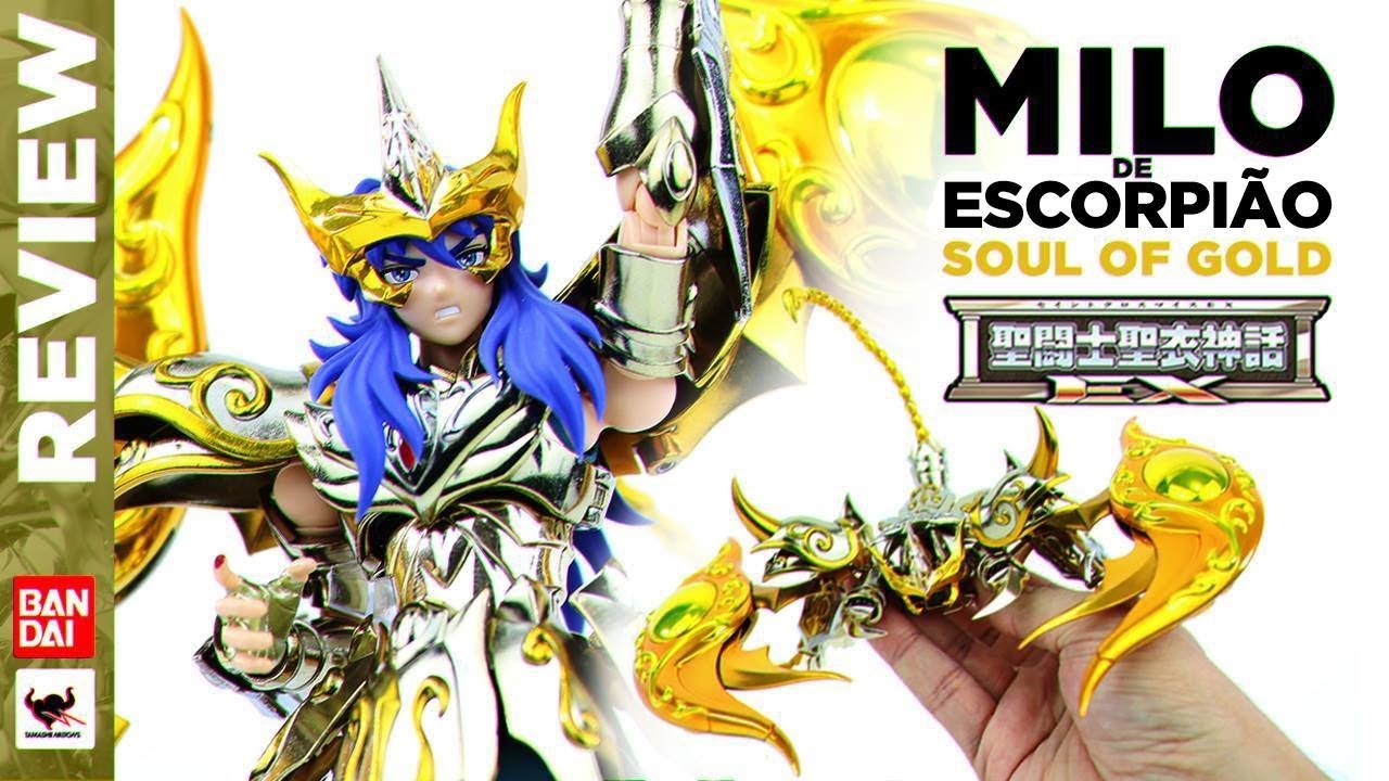 MILO de ESCORPIÃO Armadura Divina - Cloth Myth Ex SOG Review Cavaleiros do Zodíaco Bandai brinquedo