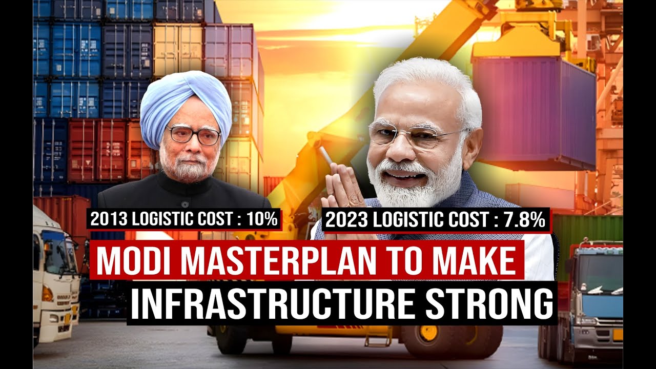 How Narendra Modi Transform India's Logistics Infrastructure in 10 years ? $10 Trillion Economy