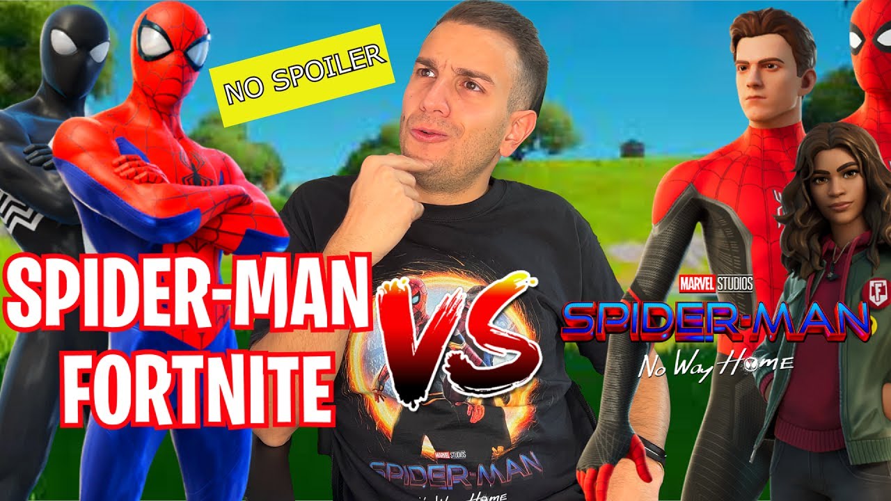 SPIDER-MAN (FORTNITE) VS SPIDER-MAN (NO WAY HOME) - SE I VIDEOGIOCHI PARLASSERO - Alessandro Vanoni