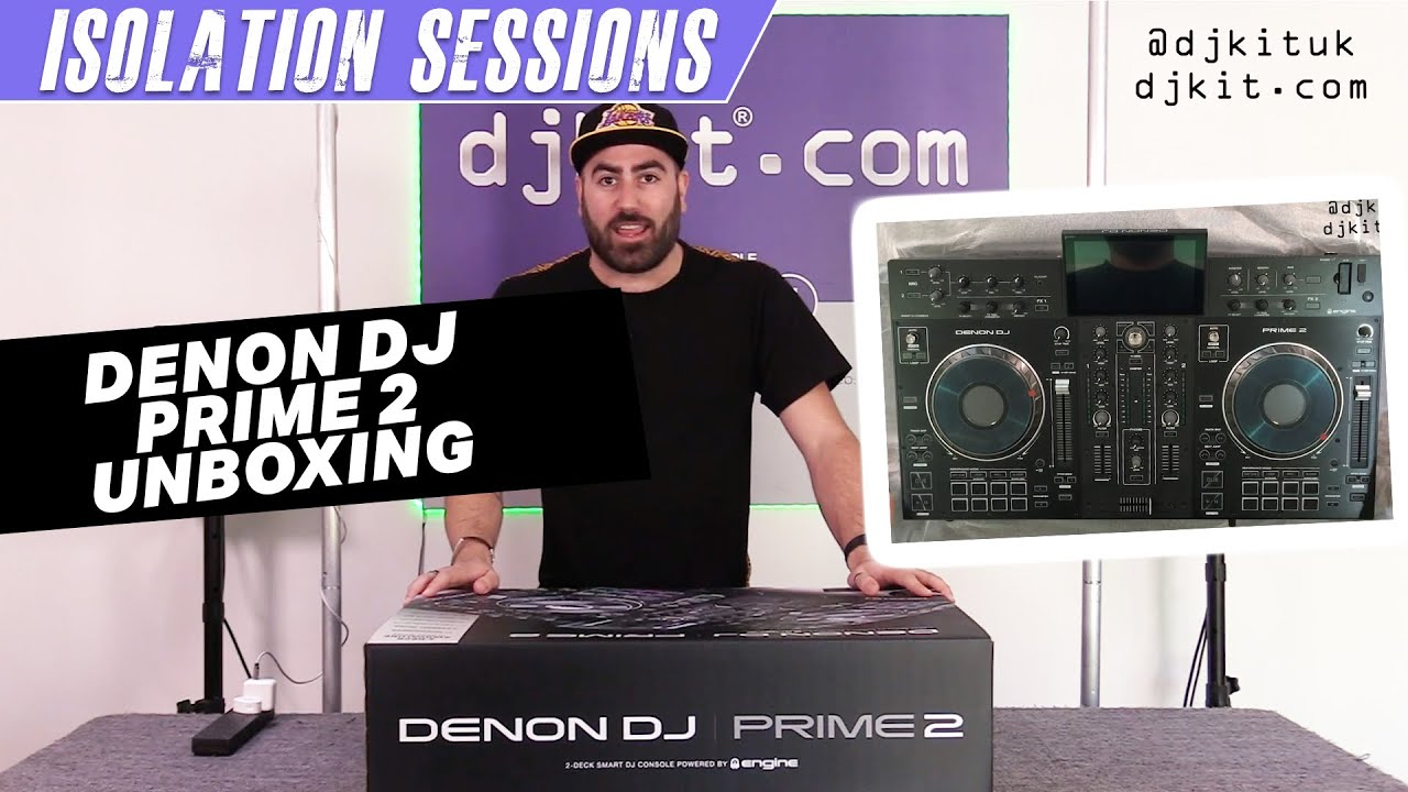 Denon DJ Prime 2 standalone DJ controller - Unboxing #TheRatcave