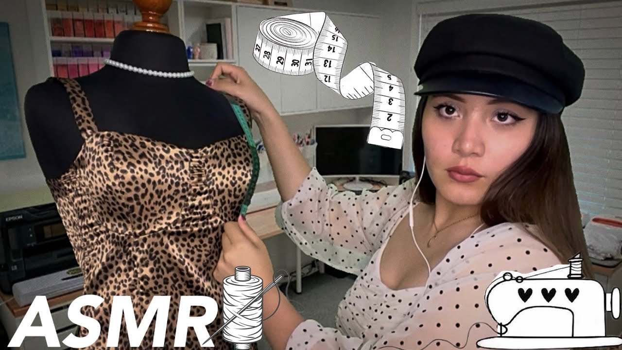 ASMR MODISTA TOMA TUS MEDIDAS | Roleplay en español ~ CARO ASMR