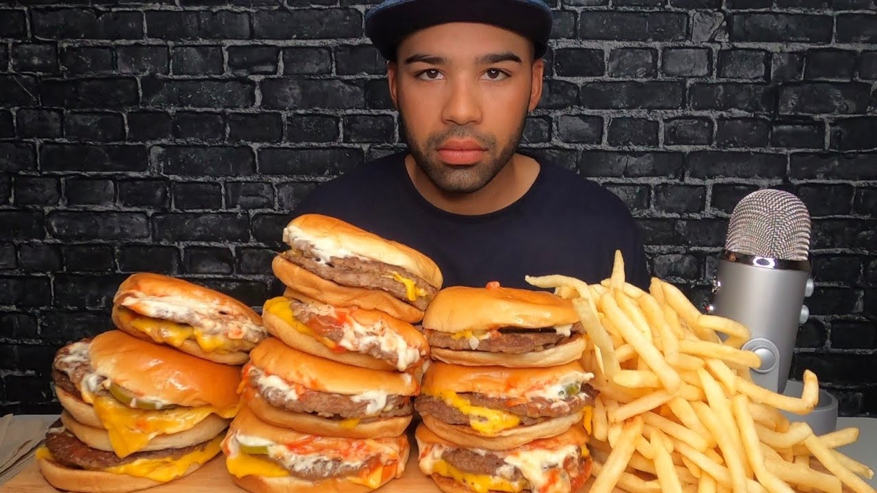 (ASMR) MCDONALD'S MUKBANG