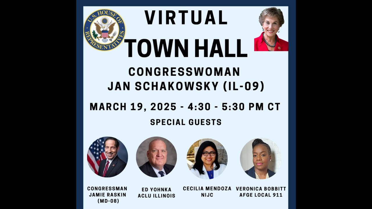 Schakowsky Virtual Town Hall