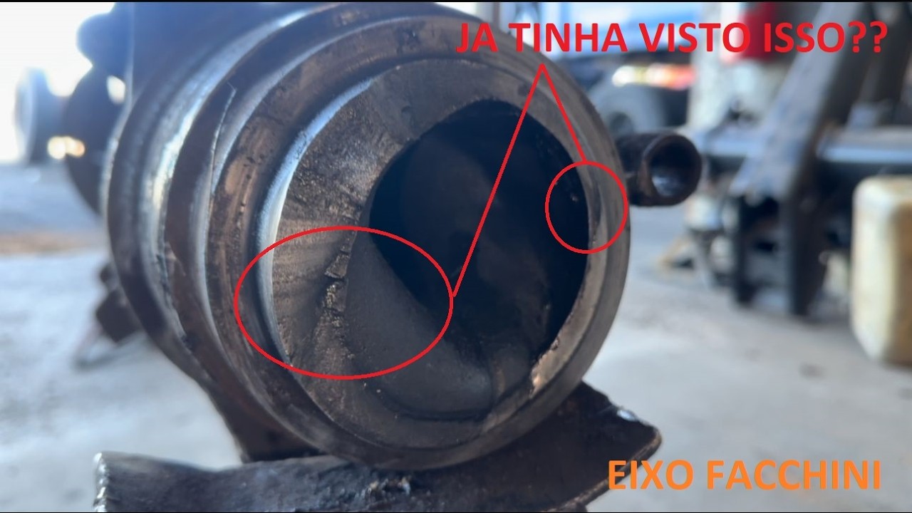 319 - mais um eixo QUEBRADO, carreta FACCHINI