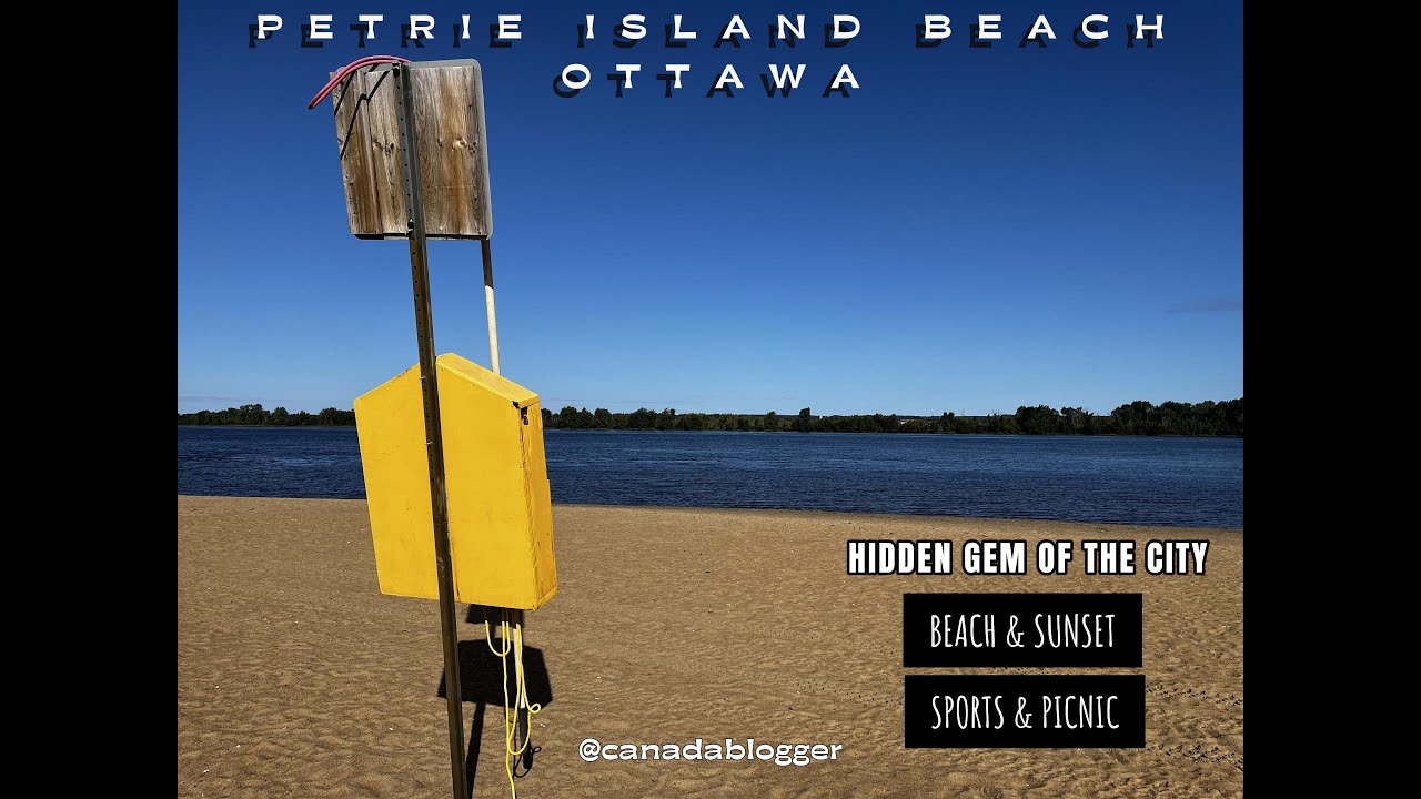 Ottawa's Hidden Gem: Petrie Island Beach 4K Relaxing Tour