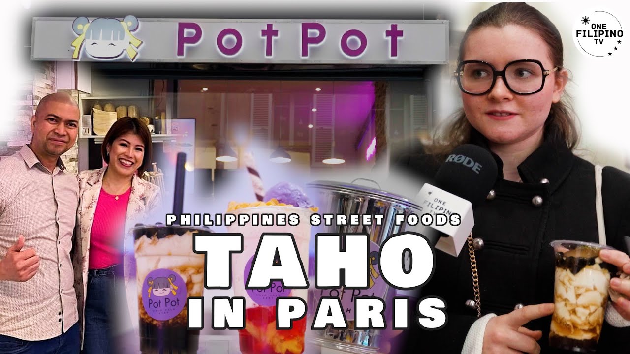 TAHO IN PARIS | FILIPINO STREET FOODS SA PARIS #filipinofood