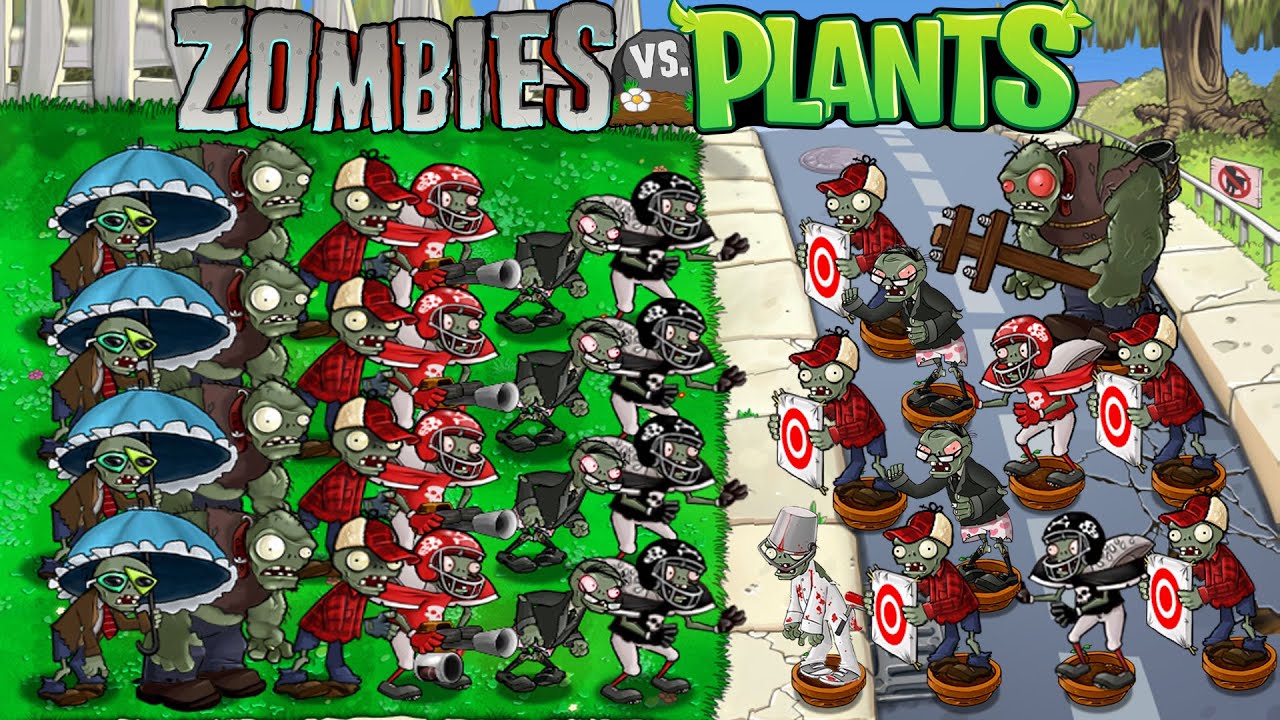 Zombies Vs Plants (ZvP) Mod Gameplay Zombotany 2