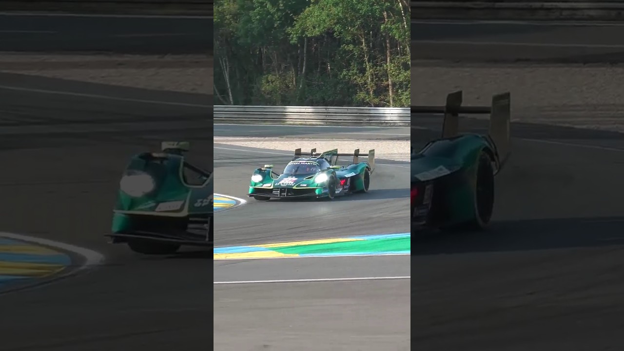 Aston Martin Valkyrie V12 Sound | 24h le Mans 2025