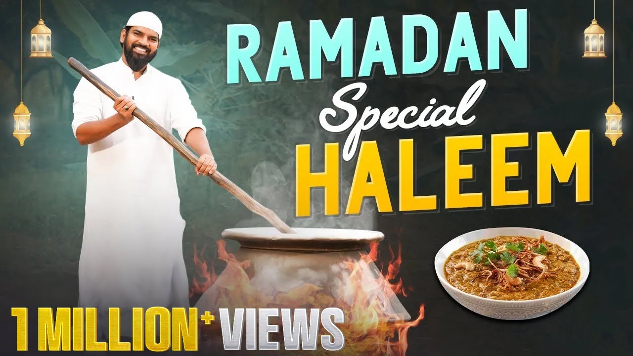 World Famous Hyderabadi Haleem | How To Make Hyderabadi Chicken Haleem  Nawab's Kitchen Official #49