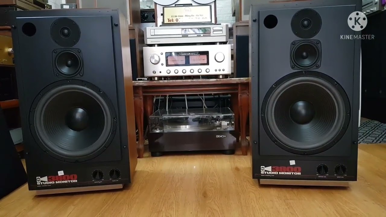 RSL Studio Monitor 3800, dòng loa phòng thu nổi tiếng, Âm thanh chi tiết, trung thực...LH:0904997890