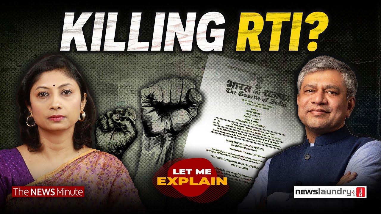How Modi govt’s new law kills your right to know | DPDP| Ashwini Vaishnaw| Let Me Explain 70
