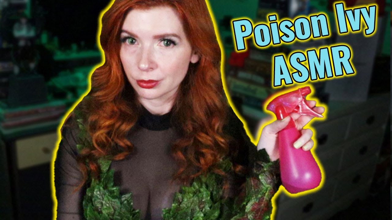 ASMR COSPLAY POV Poison Ivy finds you in her garden 💚