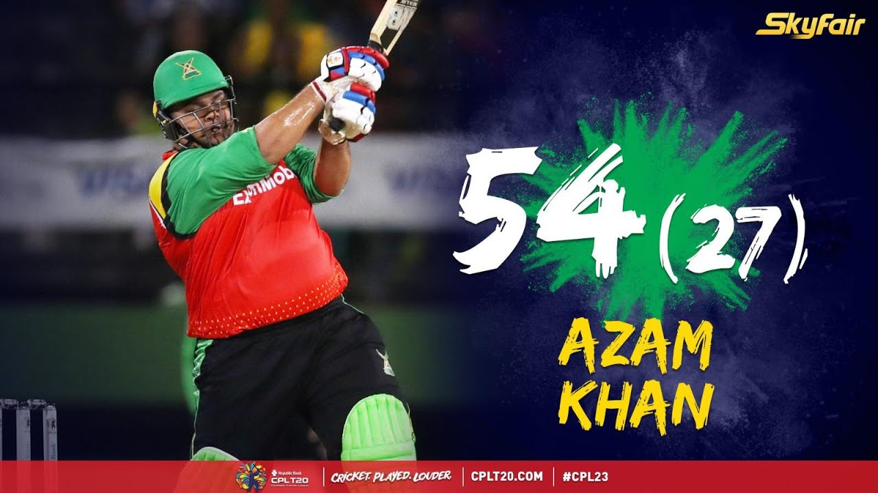 Azam Khan FIRES the Warriors into the Final! | CPL 2023