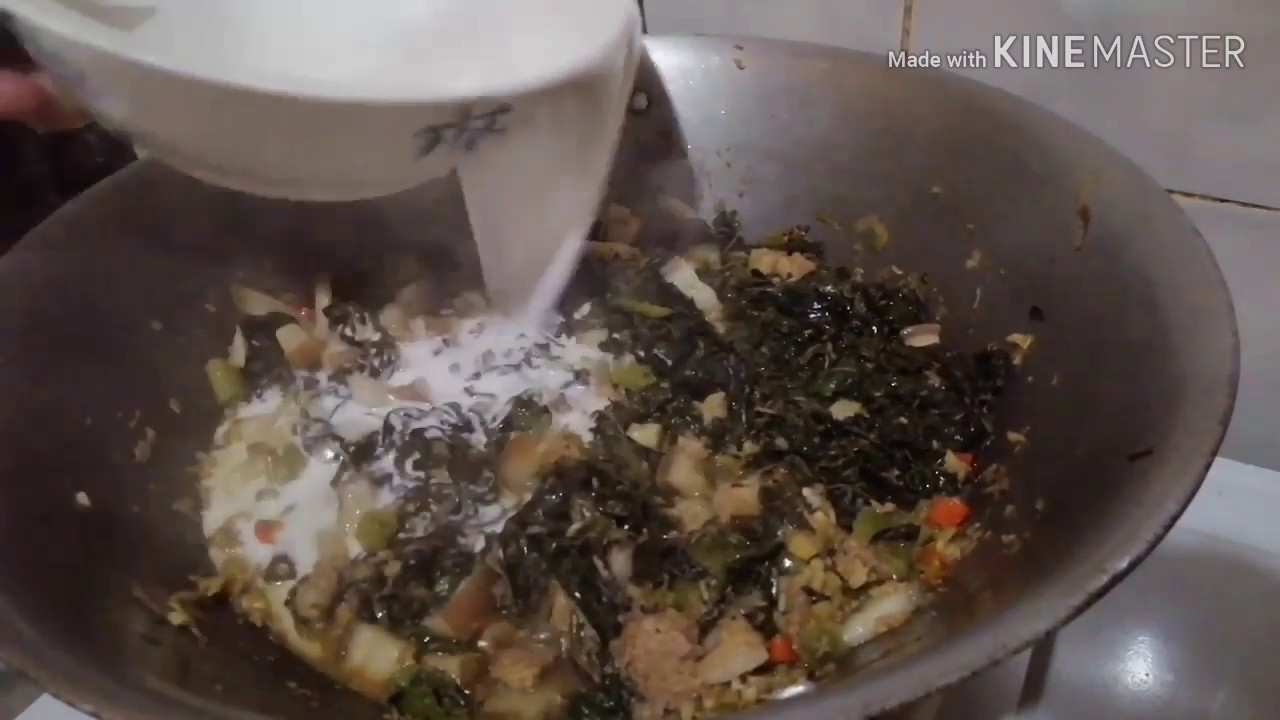How to cook Special Laing (Bicolano Style)