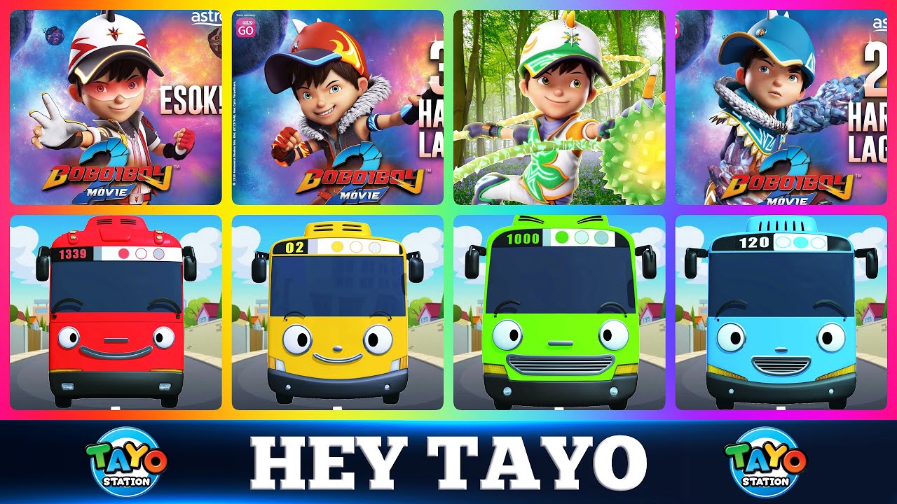 COVER PARODY HEY TAYO - VERSI TAYO & BOBOIBOY