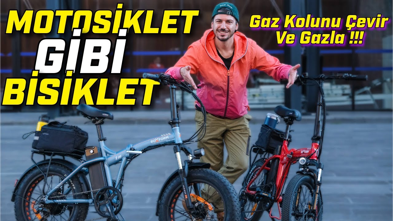 Pedal Çevirmeden Giden Bisiklet / ROXFORM E--Bike