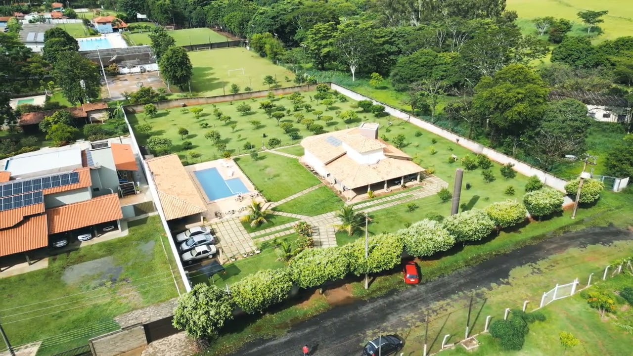 Vista Aérea Relaxante e Paz Total na Chácara do Sr Douglas Spagnol | Catanduva SP