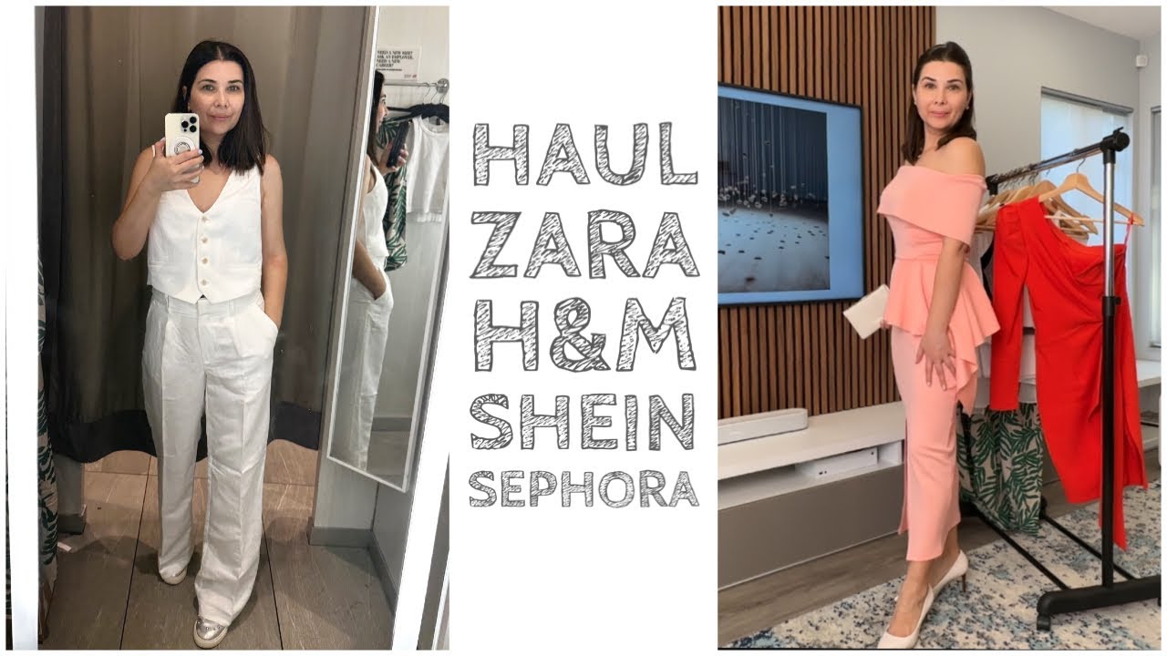 Haul Zara, H&M, Sephora, SHEIN si Amazon
