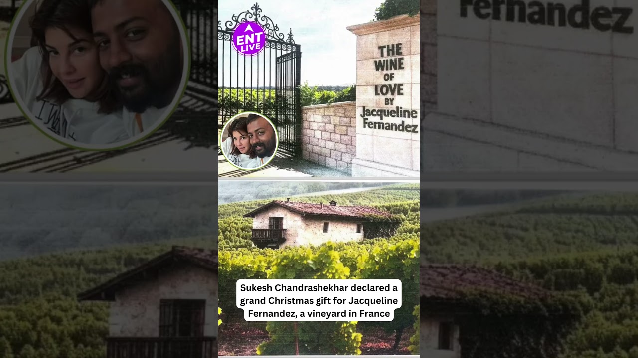 Sukesh Chandrashekhar gifted Jacqueline Fernandez a vineyard in France while in Jail