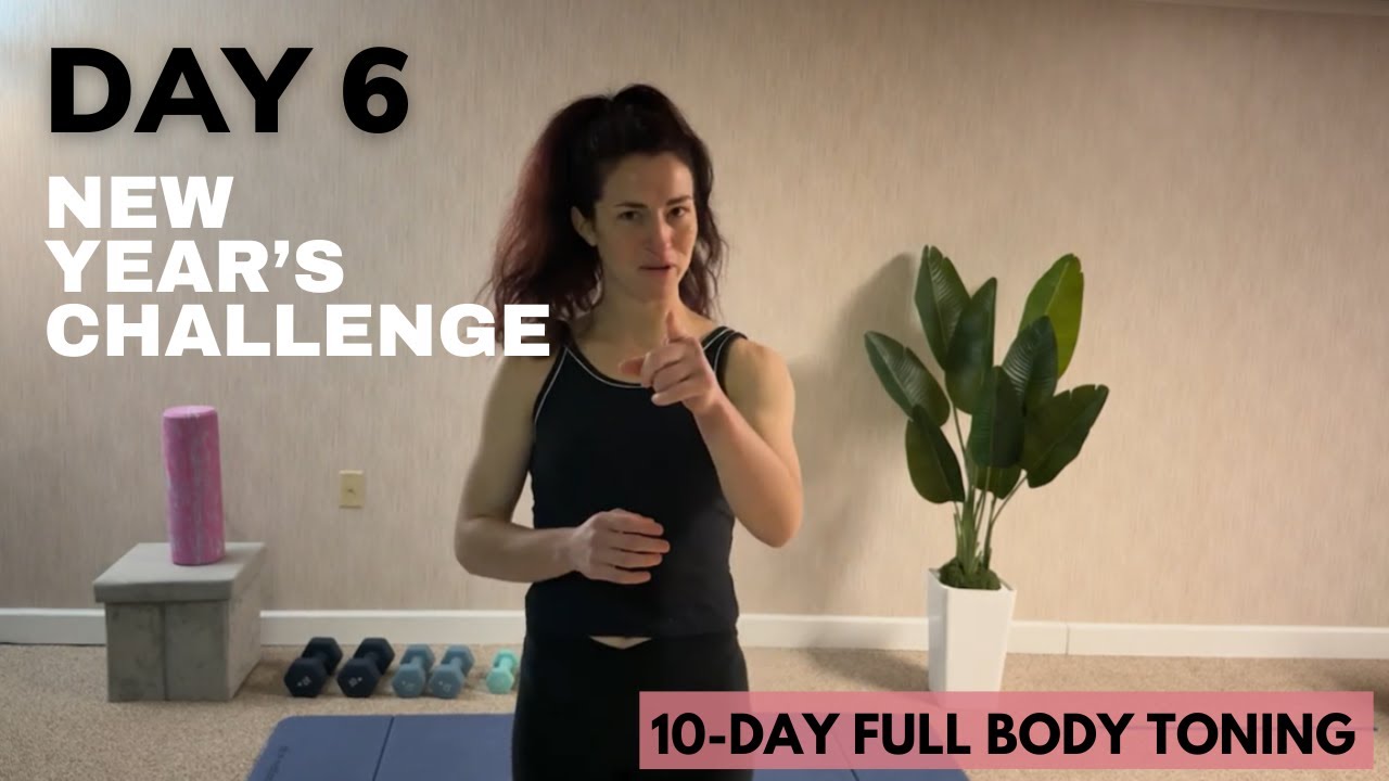 DAY 6 New Years Challenge: Dumbbell Back & Arms (No Repeats)