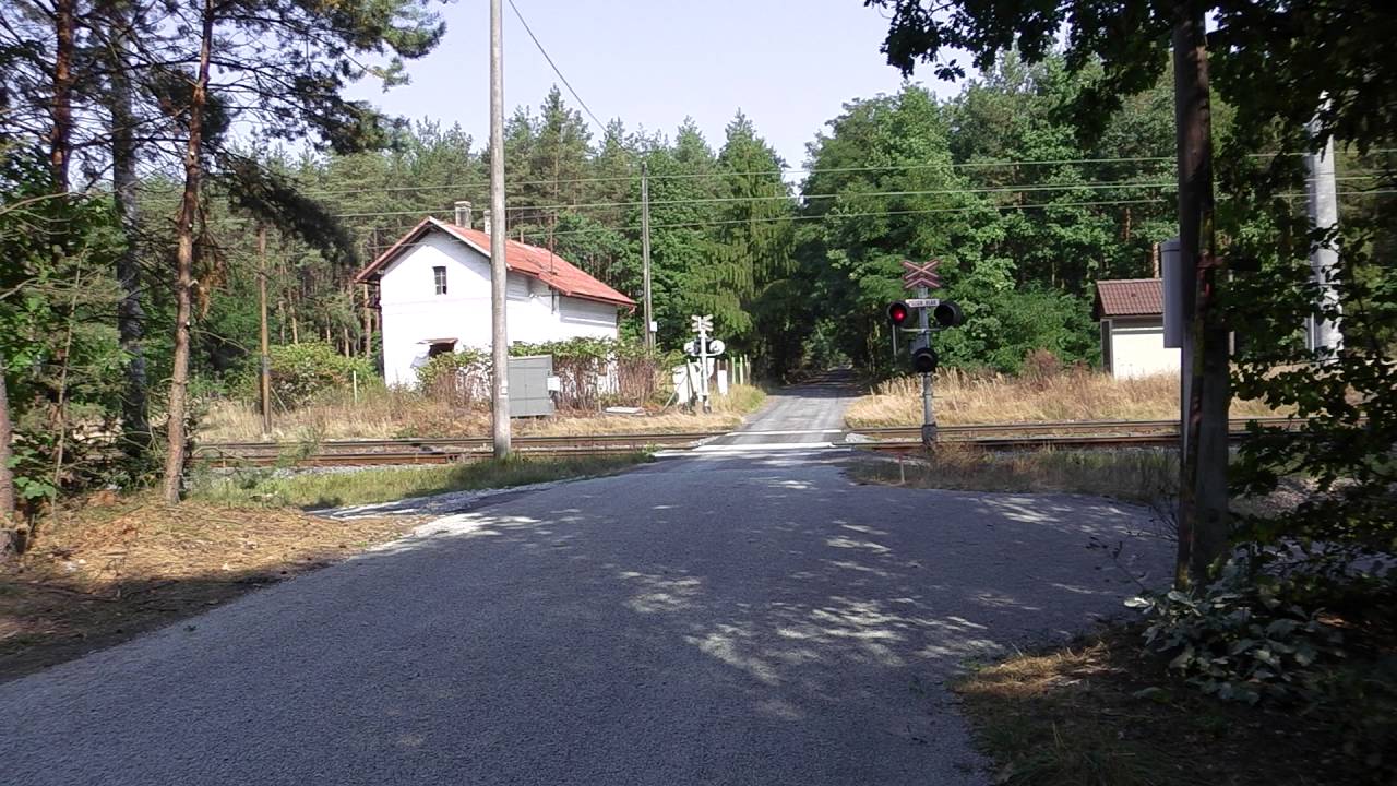 Железнодорожный переезд СССР - Otradovice, Чехия