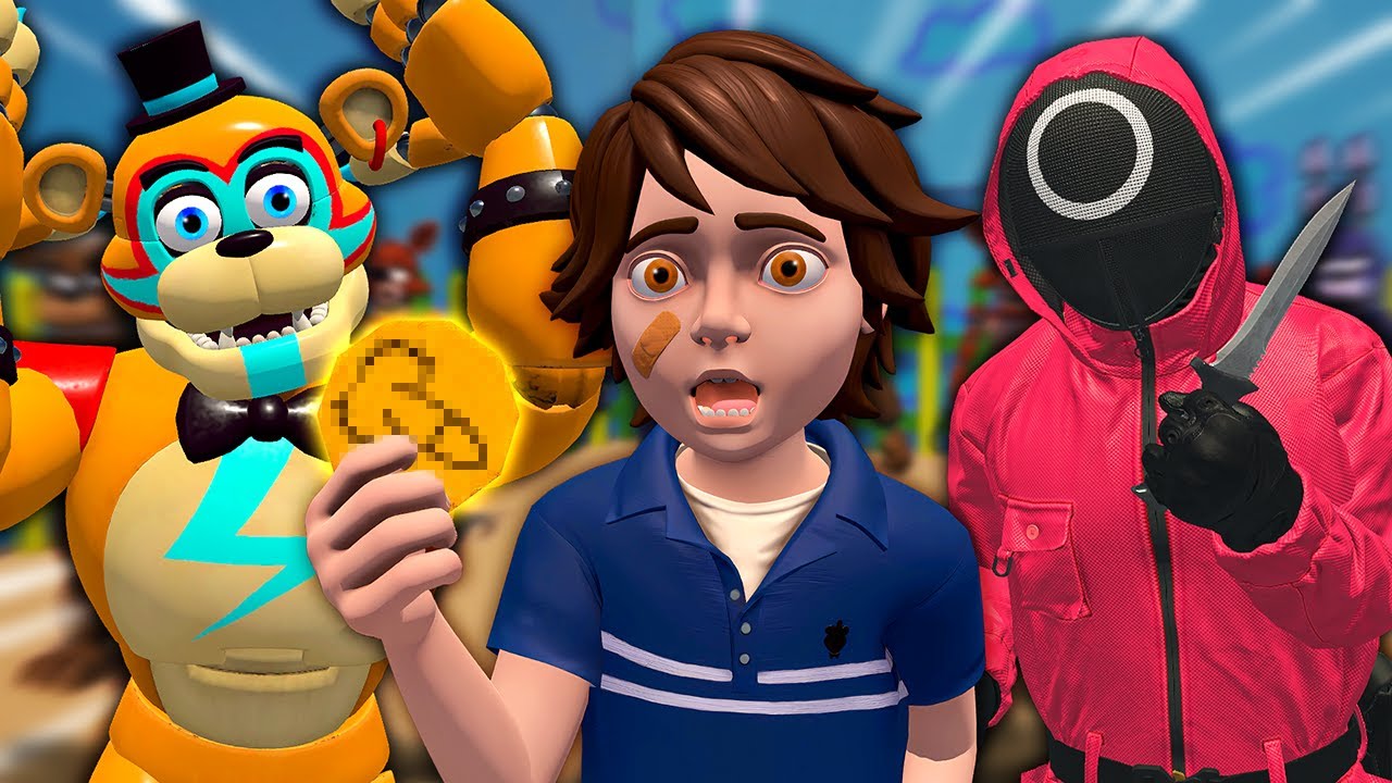 GREGORY NIE MA SZCZĘŚCIA w SQUID GAME! | BONELAB