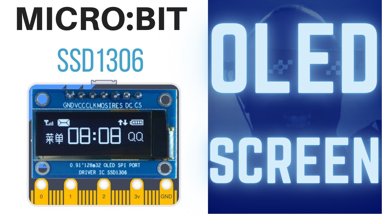 Micro:bit with TINY OLED Screen