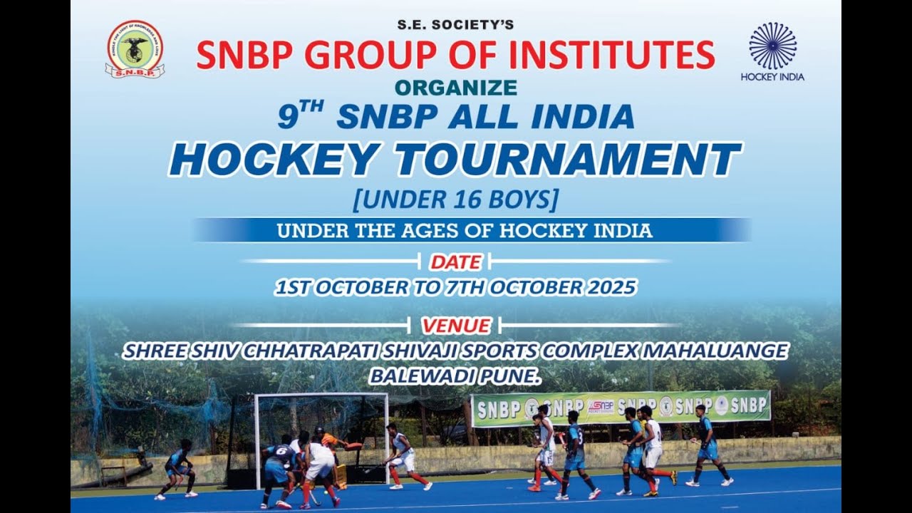 9th SNBP All India Hockey Tournament 2025  - Closing Ceremony - Pune