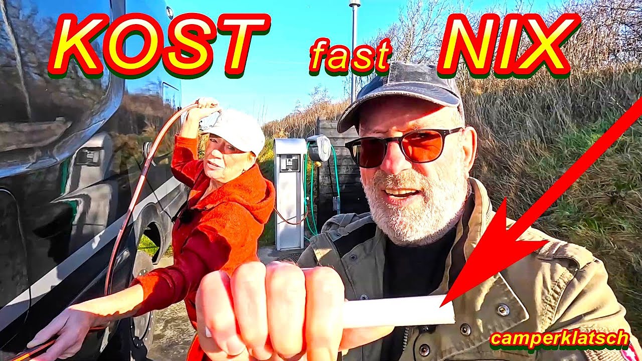 NEUER TRICK für SCHLAUE CAMPER❗Grundausstattung Zubehör❗Wasser tanken im Kastenwagen Wohnmobil❗