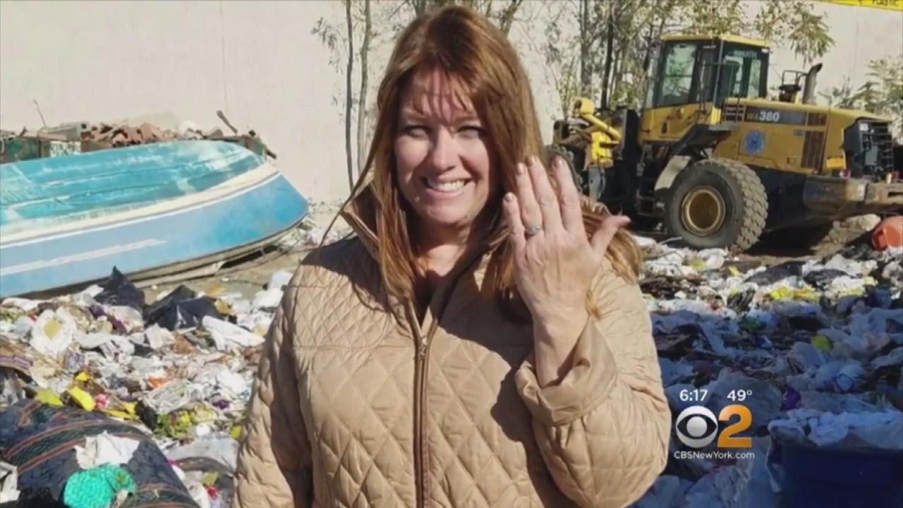 Woman Combs Through Piles of Trash at Town Dump to Find Lost Wedding Rings